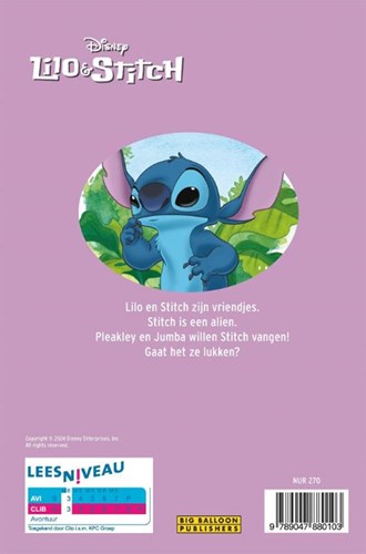 Big Balloon livre pour enfants Disney Lilo & Stitch livre de lecture AVI 5+ couverture rigide-2