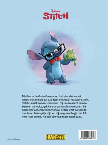 Big Balloon livre d'histoires Stitch livre à lire Disney Lilo & Stitch 5+-2