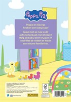 Big Balloon Peppa Pig livre d'autocollants - Une petite sœur pour Peppa 4+ activités-2
