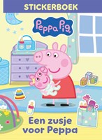 Big Balloon Peppa Pig livre d'autocollants - Une petite sœur pour Peppa 4+ activités
