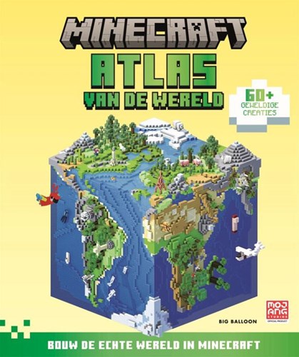 Big Balloon atlas du monde Minecraft livre pour enfants dès 7 ans