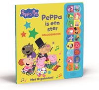 Geluidenboek Peppa is een ster! 2+