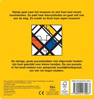 Mercis livre puzzle Miffy l'artiste - livre jouet éducatif-2
