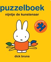 Mercis livre puzzle Miffy l'artiste - livre jouet éducatif