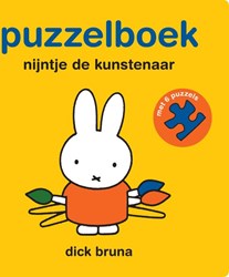 Mercis livre puzzle Miffy l'artiste - livre jouet éducatif