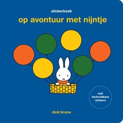 Livre d'autocollants aventure avec Nijntje - livre interactif pour enfants
