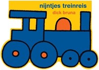 Mercis livre cartonné Miffy voyage en train - livre bébé aventure train