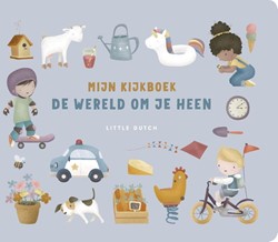 Mercis livre cartonné Little Dutch livre d'observation Le monde autour de toi 1+