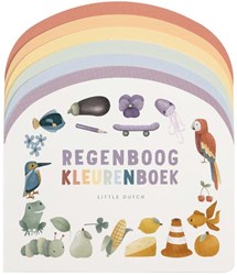 Mercis Little Dutch livre des couleurs arc-en-ciel livre cartonné 1+ éducatif