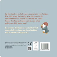Mercis livre à rabats véhicules cartonné Little Dutch 1+ interactif-2