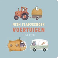 Mercis livre à rabats véhicules cartonné Little Dutch 1+ interactif