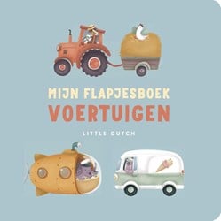 Mercis livre à rabats véhicules cartonné Little Dutch 1+ interactif