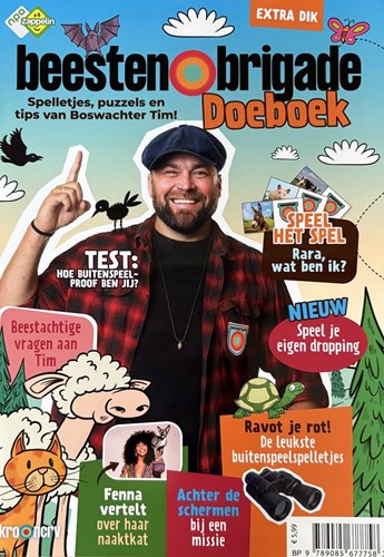 Boek Specials Nederland livre d'activités éducatif Beestenbrigade jeux nature-2