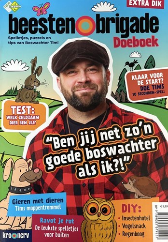 Boek Specials Nederland livre d'activités éducatif Beestenbrigade pour enfants