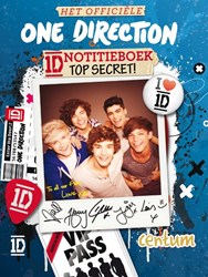 Harlekijn One Direction carnet Top Secret - avec autocollants et photos
