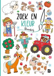 Ballon livre de coloriage ferme cherche et colorie livre interactif enfants