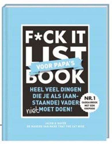 Image Books F*ck it list livre pour papas - cadeau drôle paternité