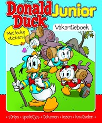 Disney livre de vacances Donald Duck Junior avec autocollants et bricolage