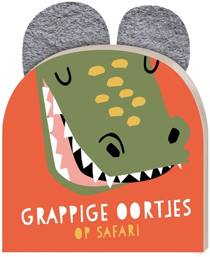 Image Books livre enfant safari animaux avec oreilles drôles livre cartonné