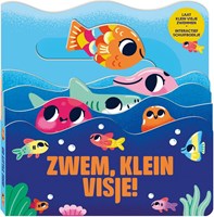 Image Books livre à glissière nage petit poisson livre cartonné interactif 2+
