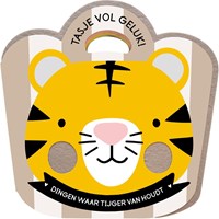 Image Books livre pour enfants Tasje vol geluk Tigre livre sensoriel feutrine