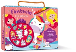 Image Books valisette d'activités fantaisie coloriage stickers créatif