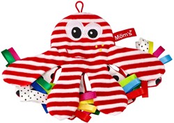 Mom's Care jouet bébé pieuvre peluche avec bruit de froissement et clip