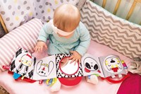 Mom's Care livre bébé noir-blanc avec miroir - jouet sensoriel-2
