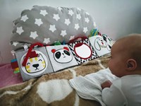 Mom's Care livre bébé noir-blanc avec miroir - jouet sensoriel-3