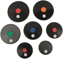 Megaform disque jouet caoutchouc 600g codé couleur pour sport