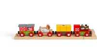 BigJigs train en bois Farmyard - set de train jouet ferme-2