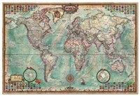 Educa puzzle carte du monde - 4000 pièces - jouet carte-2