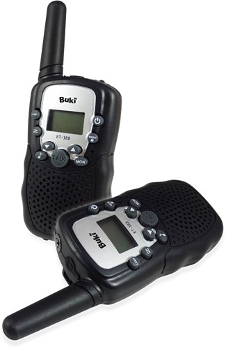 Buki talkie walkie jouet - portée 3 km - écran led-2
