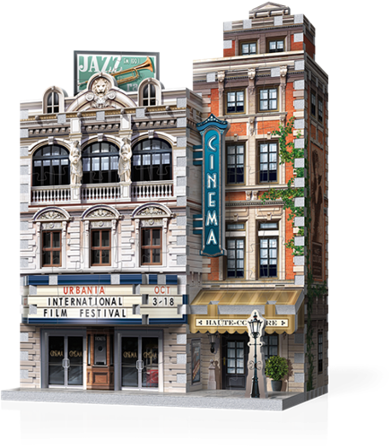 Wrebbit Puzzle 3D Wrebbit - Urbania Cinema (300)-2