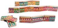 BS Toys train domino en bois - jouet éducatif - dès 3 ans-3