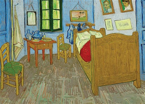 Chambre Eurographics à Arles - Vincent van Gogh (1000)-2