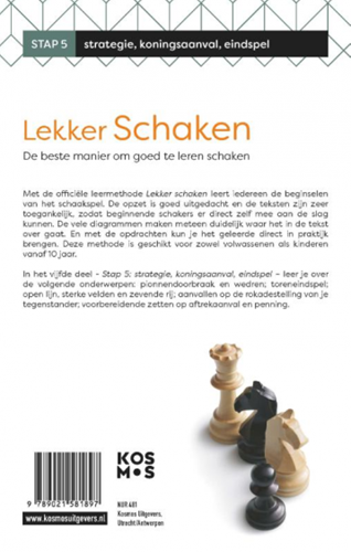 Kosmos Uitgevers Lekker Chess - Étape 5 : Stratégie, King Attack, Endgame-2