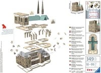 Ravensburger 3D puzzle Notre Dame - Paris 216p-3
