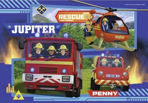 Ravensburger puzzle Waterloop Sam le pompier 2x24 pièces puzzle enfant-2