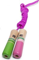 BS Toys corde à sauter rose - jouet classique pour jouer dehors-3