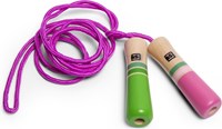 BS Toys corde à sauter rose - jouet classique pour jouer dehors-2
