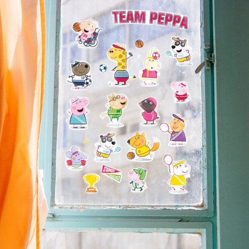 Bambolino Toy Peppa Pig - Autocollants pour fenêtre-3