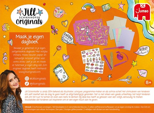 Jumbo kit créative journal intime Jill Schirnhofer écriture 8 ans-2