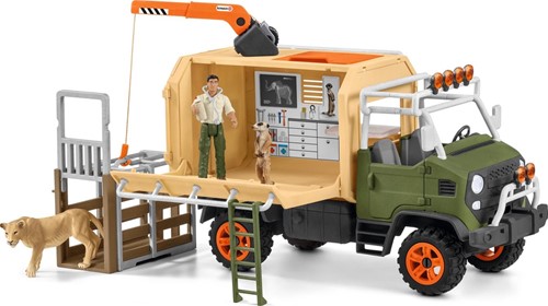 Schleich Wild Life - Grand camion de sauvetage d'animaux 42475-2