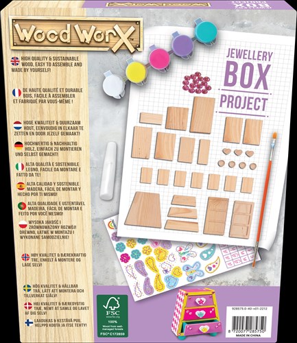 Goliath Wood WorX Wood WorX - Core Girls - Boîte à bijoux (U)-2