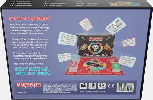 Mad Party Games jeu de société MadWish Pro - Jeu à boire Action ou Vérité pour adultes-2