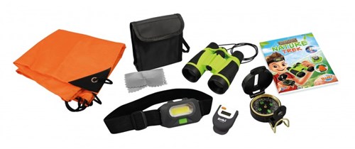 Buki Coffret Nature - Set d'aventure avec jumelles et boussole pour enfants-2