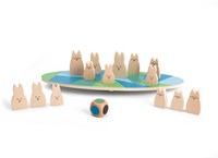 BS Toys Jeu d'Équilibre en Bois Lapins - Jeu Éducatif pour Enfants dès 4 Ans-2