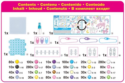 Set licorne Aquabeads-3
