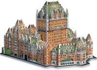 Wrebbit Puzzle 3D - Château Frontenac - 865 pièces - set de construction-2